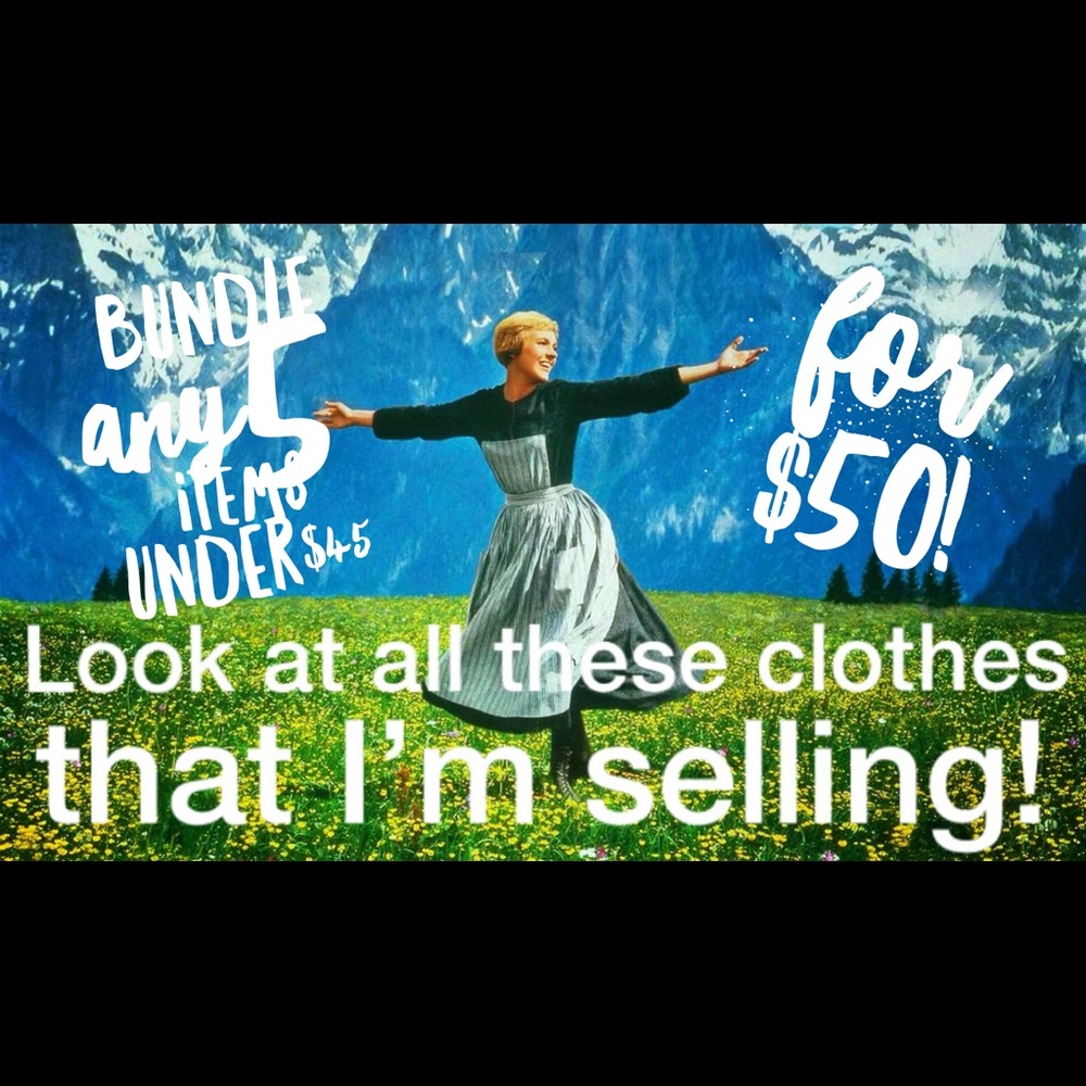 Bundle Any 5 Items (Under $45 Each) For $50! - image 1